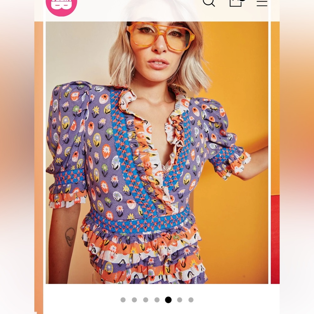 CELIA B NWT ALICE BLOUSE
